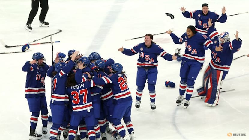 Ice hockey-United States beat Canada in overtime for women's gold