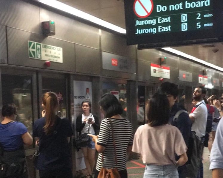 Teen admits to kicking and shattering Orchard MRT screen door, costing LTA S$3,000
