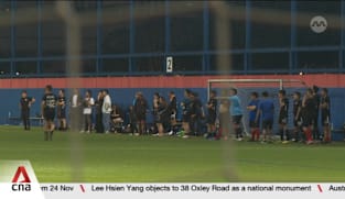 Hundreds of Singapore football fans in Hong Kong hoping to witness Asian Cup history