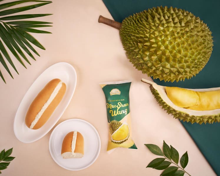 Sunshine Bakeries to release Mao Shan Wang durian milk bun on Mar 20