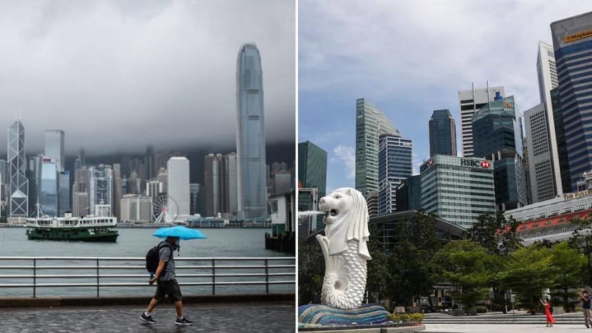 Singapore and Hong Kong compete, but also mutually benefit from each other: Ong Ye Kung Singapore and Hong Kong compete, but also mutually benefit from each other: Ong Ye Kung