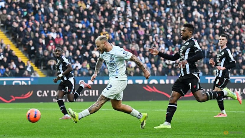 Inter set Serie A title race pace with win at Udinese