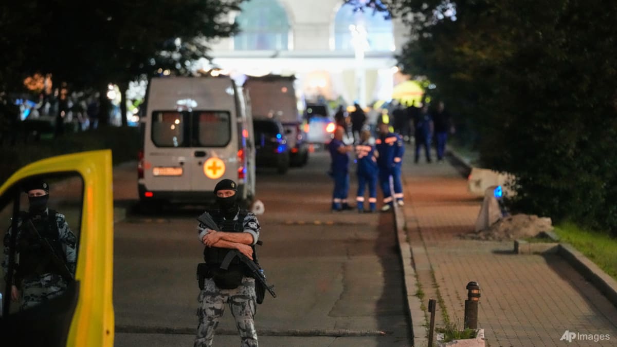 Moscow mayor calls Saturday's deadly bomb attack on restaurant a 'terrorist act'