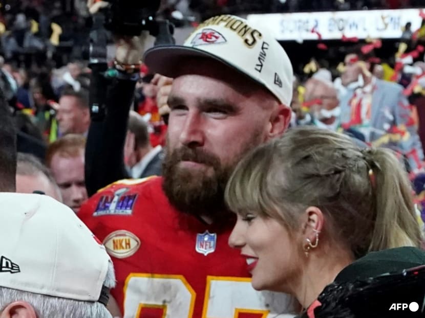 Travis Kelce lands in Singapore to support girlfriend Taylor Swift on Eras Tour