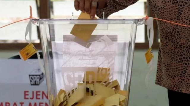 马国彭亨柏朗埃州议席举办补选投票 投票率目前达53%