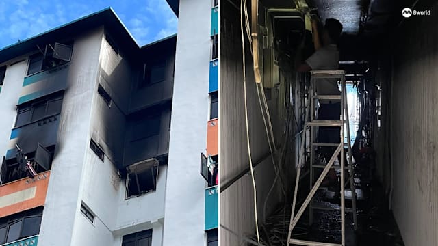 菜市道火患后市镇会展开清理 部分居民暂住临时住所