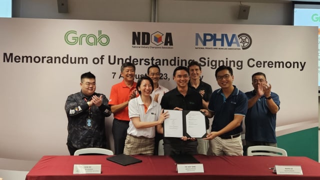 全国职工总会附属协会同Grab签署备忘录 更好地保障平台人员利益