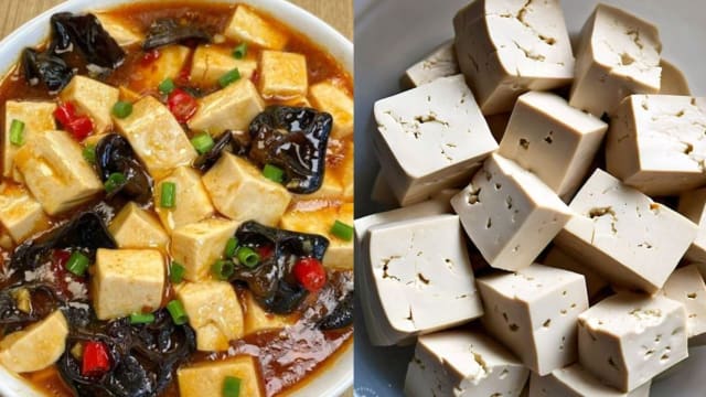 食谱：黑木耳焖豆腐