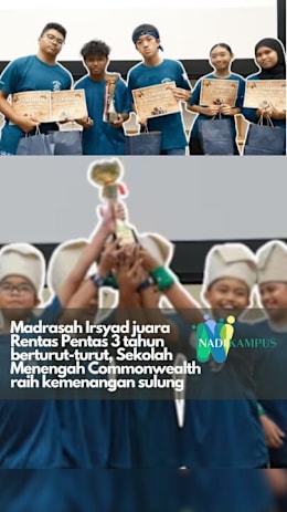 Madrasah Irsyad Zuhri Al-Islamiah mempertahankan kejuaraan