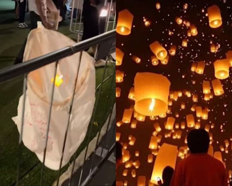 Sentosa sky lantern festival organisers failed to provide proper tethers, fire extinguishers: SCDF