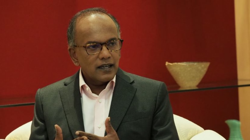 S'pura mungkin gubal undang-undang cegah budaya penolakan jika ada 'huraian sesuai': Shanmugam S'pura mungkin gubal undang-undang cegah budaya penolakan jika ada 'huraian sesuai': Shanmugam