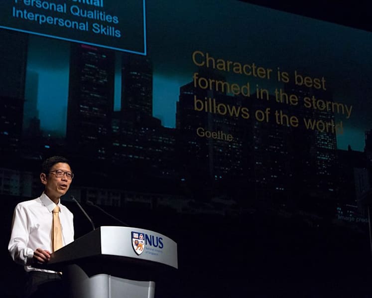 NUS President apologises to freshmen after orientation controversies