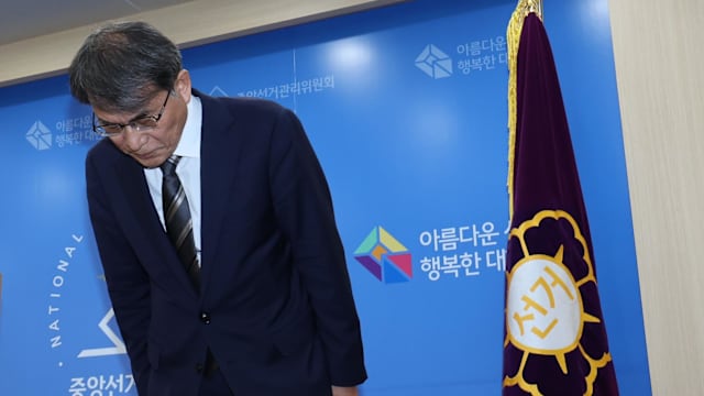 韩国地方选举选票短缺 选管委主席引咎辞职