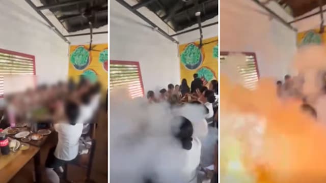 学生庆生变意外 菲律宾餐厅炉具爆炸11人伤