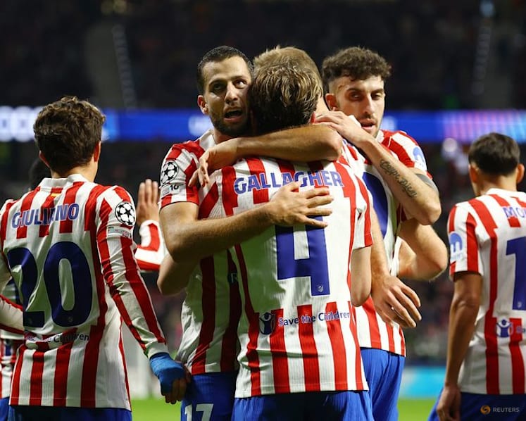 Atletico Madrid beat Union Saint-Gilloise in Champions League victory