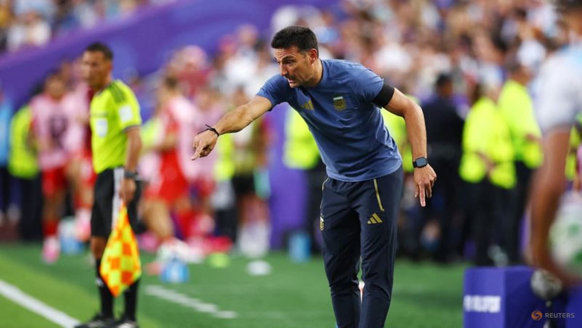 Scaloni says suffering is in Argentina's DNA after extra-time win over Switzerland