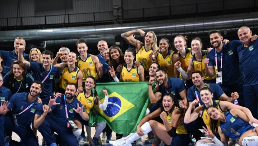 Volleyball-Brazil's women end Turkey's dreams of bronze Volleyball-Brazil's women end Turkey's dreams of bronze