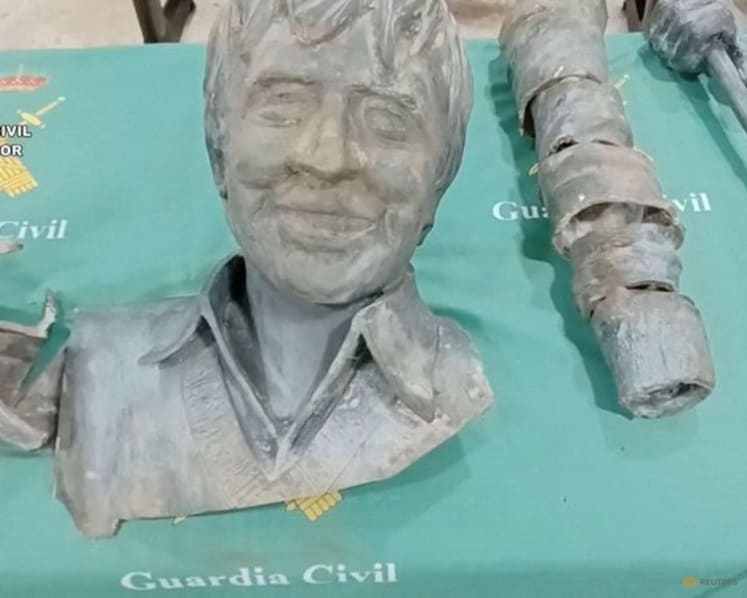 Missing Ballesteros statue found chopped in pieces in Spain