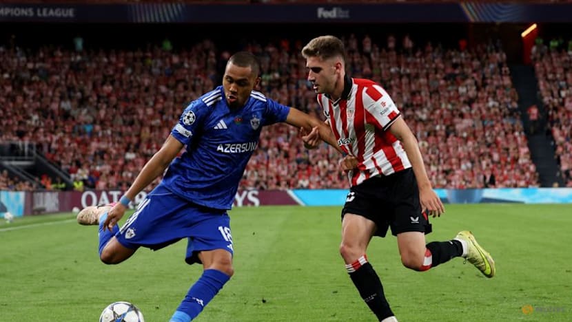 Bilbao bounce back from quick Qarabag goal to earn 3-1 win