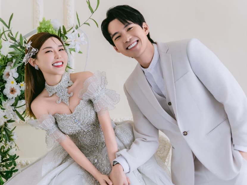 Actor Desmond Ng marries longtime partner Kanny Theng, proposed with a watch instead of a ring