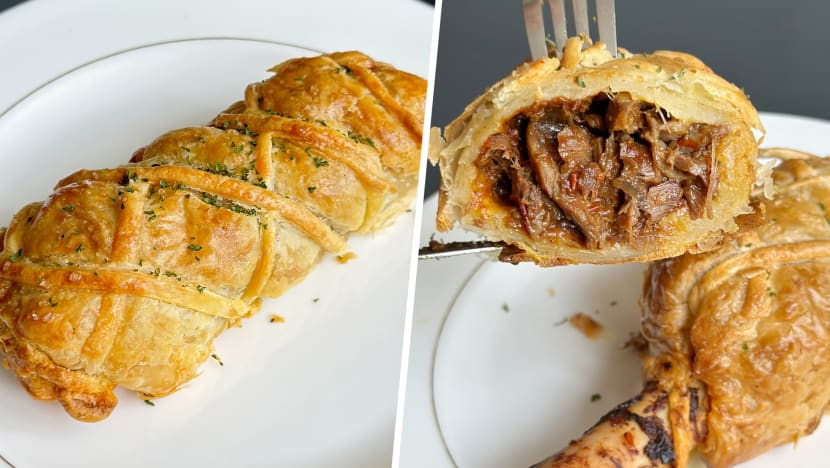 British Beef Wellington Undergoes Spicy Makeover With Rendang At Hip Arab St Eatery