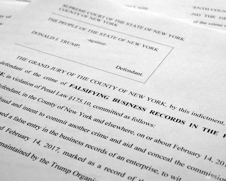 At a glance: The three hush money cases in Trump indictment