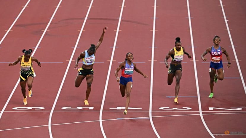 American Jefferson-Wooden wins women's 100 metres world title