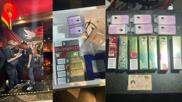 卫科局突击哥里门街一夜店 发现经理非法销售电子烟