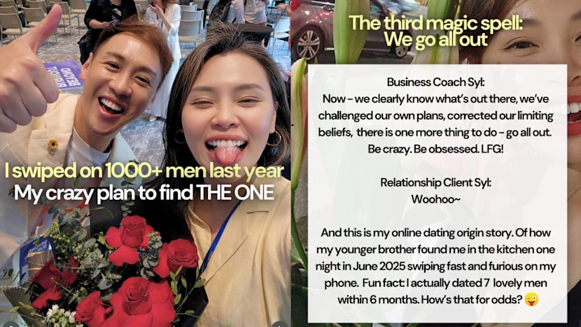 Sylvia Chan "Swiped On 1000+ Men" On Dating Apps Last Year As Part Of Her “Crazy Plan” To Find Love After Divorce