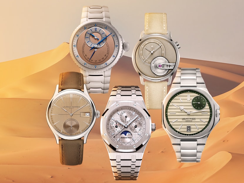 Sands of time: The beige watch trend that’s taking over wrists 