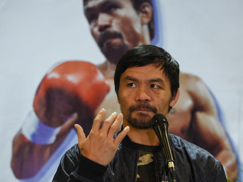 Pacquiao, who entered politics in 2010 as a congressman before being elected to the Senate, has long been expected to make a tilt for the country's highest office. Pacquiao, who entered politics in 2010 as a congressman before being elected to the Senate, has long been expected to make a tilt for the country's highest office.