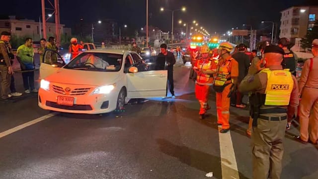 疑似路霸纠纷 枪手曼谷高速公路开枪射杀私家车司机