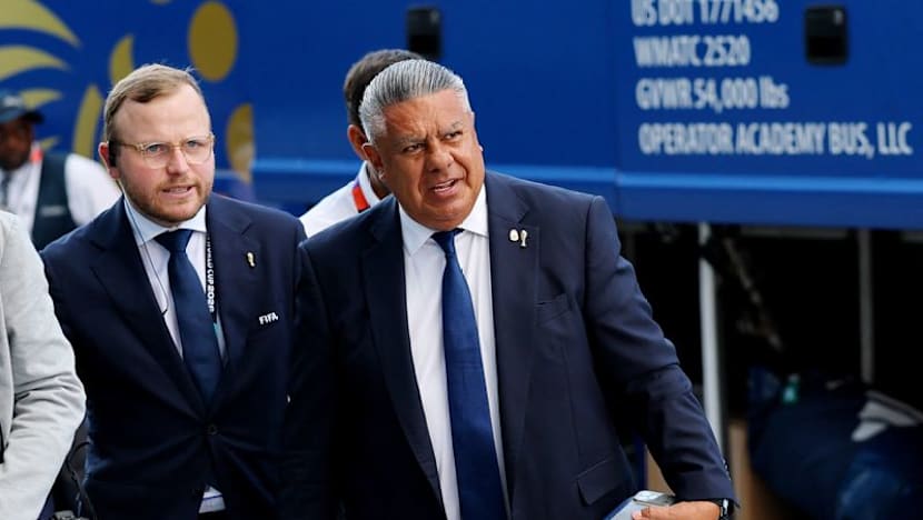 Argentina football association denies reports Tapia summoned by US courts