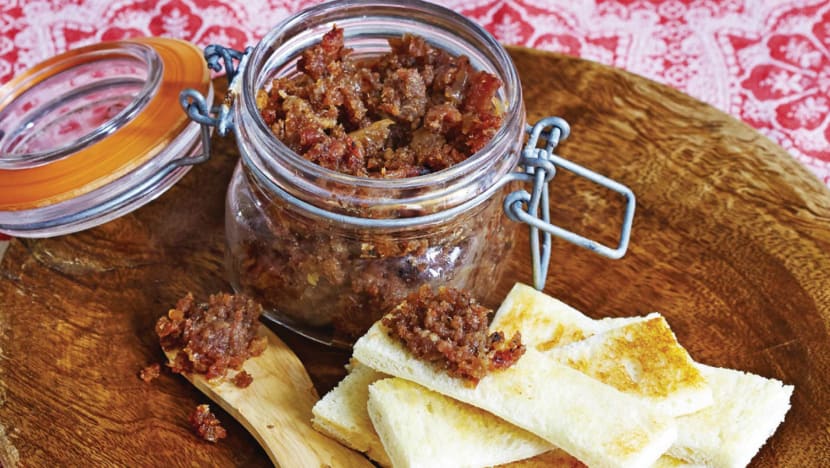 Bak Kwa Jam & Bak Kwa With Tobiko Mayo Dip — Easy Yet Gourmet Chinese New Year Snacks Bak Kwa Jam & Bak Kwa With Tobiko Mayo Dip — Easy Yet Gourmet Chinese New Year Snacks