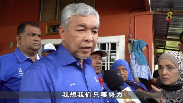 阿末扎希：国阵支持率已接近所设目标