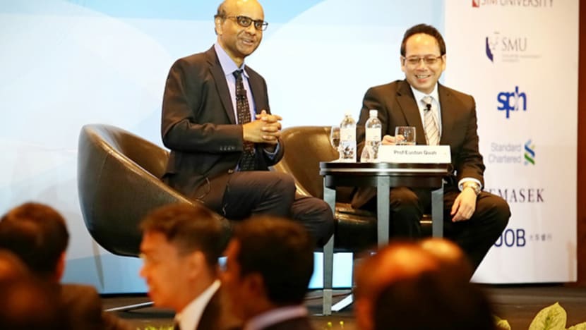 Tharman prods younger S’poreans to take ‘controlled risks’ with CPF funds