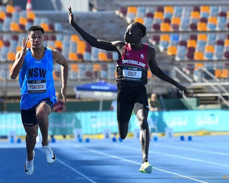 Fast Eddie Nketia adds fuel to Australia's sprinting ambitions