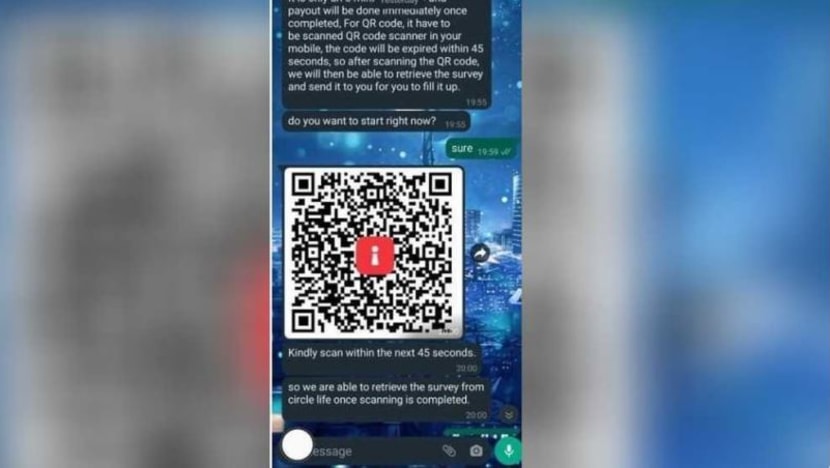 Awas! Penipuan baru ini cuba imbas kod QR Singpass anda Awas! Penipuan baru ini cuba imbas kod QR Singpass anda