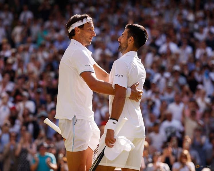 Djokovic reaches another milestone, Sinner warming to the task