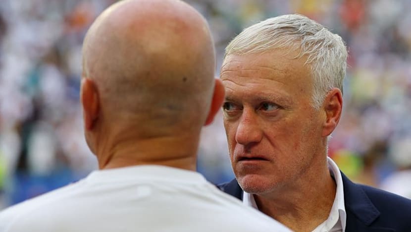 Deschamps takes responsibility for unacceptable first half in last game in charge of France