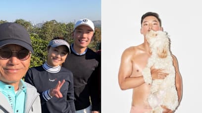 Michael Miu’s Son Catches Everyone’s Attention In Rare Public Appearance At Golf Tournament