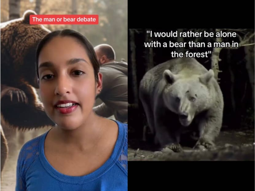 Would you rather encounter a man or a bear? Women in Singapore weigh in on the US TikTok trend