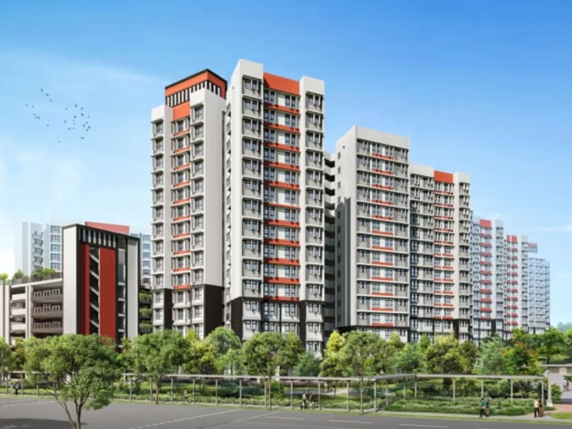 An artist’s impression of the first BTO project in Chencharu to be launched in June 2024.