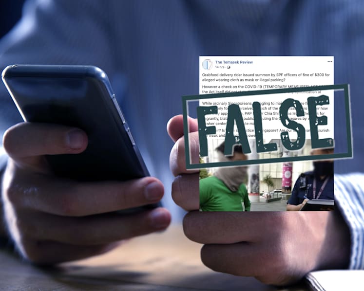 Minister for Home Affairs instructs Pofma Office to issue correction direction to The Temasek Review Facebook page