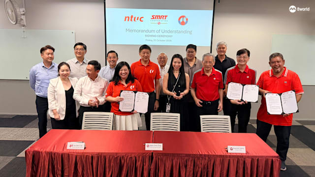 SMRT受委为行业领头羊 提升2万名承包商员工技能安全与薪资