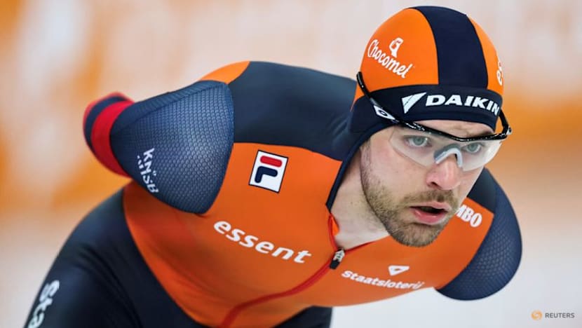 Speed skating-Dutch Huizinga savours Games debut but braces for 5,000m battle