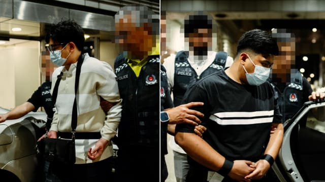 涉在本地持械抢劫 两男逃到马国后落网