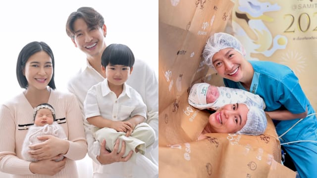泰国明星夫妻Push、Jooy二胎女儿出生，宝宝名字有可爱由来！