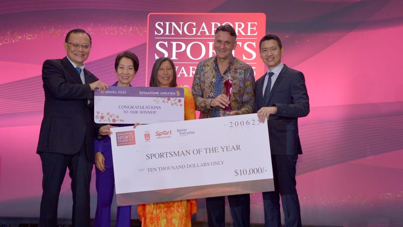 Singapore kitefoiler Max Maeder wins Sportsman of the Year for the first time Singapore kitefoiler Max Maeder wins Sportsman of the Year for the first time
