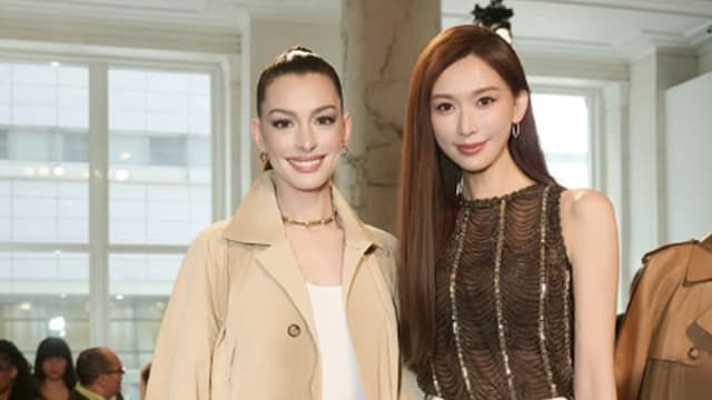 林志玲同框Anne Hathaway，猜猜看两人相差几岁？